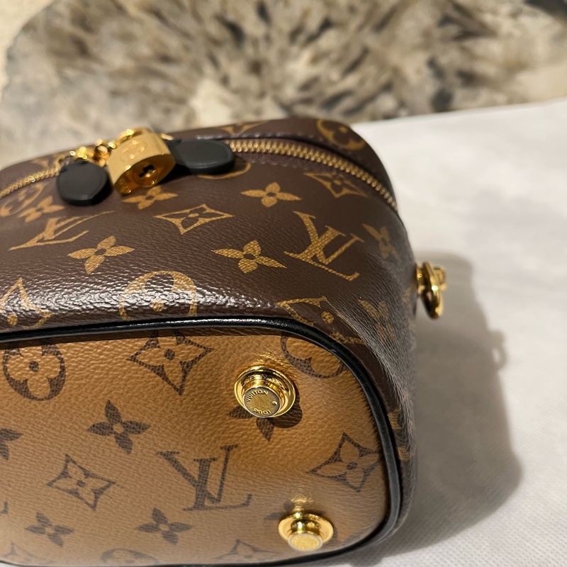 Louis Vuitton 雙拼色Monogram Vanity化妝包-7