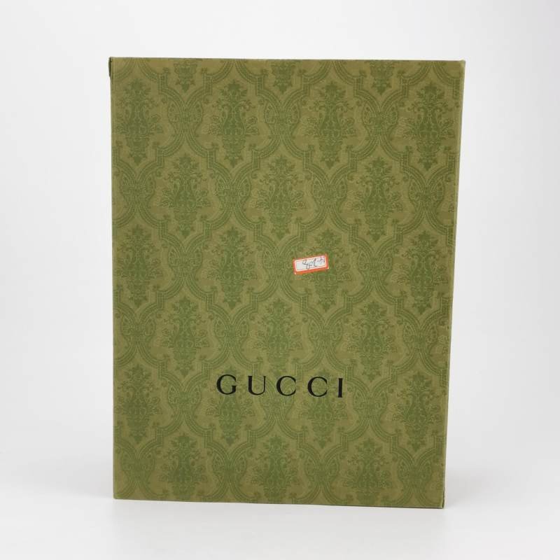 Gucci1955小號牛皮GG老花馬銜扣單肩包-8