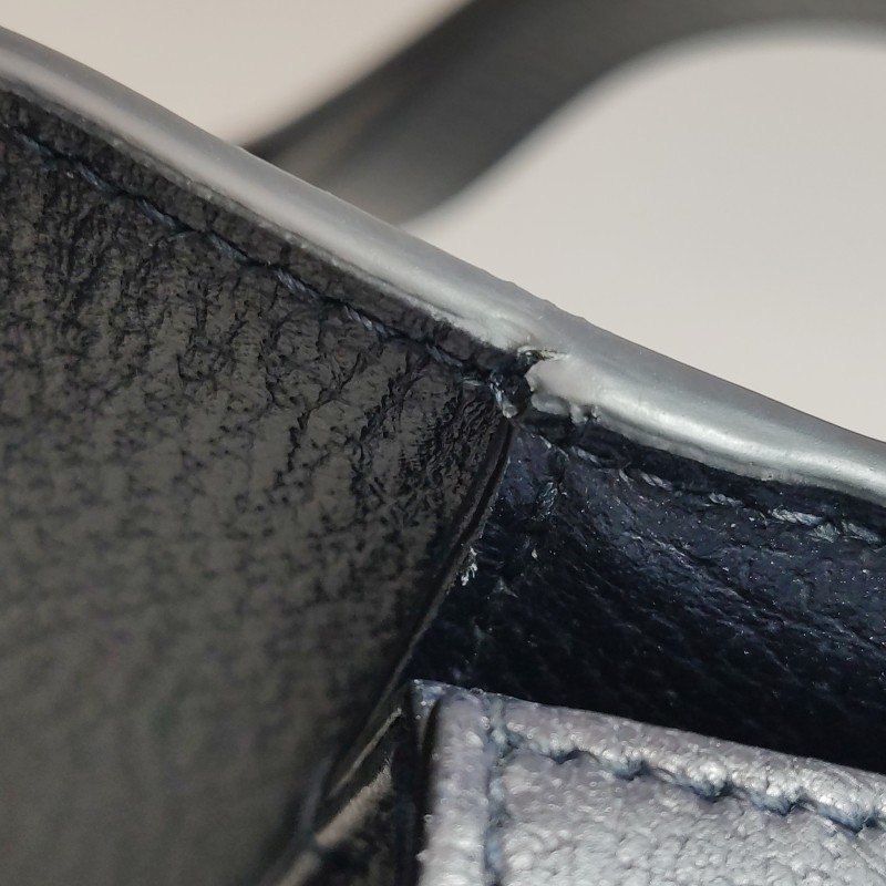 Gucci1955小號牛皮GG老花馬銜扣單肩包-18