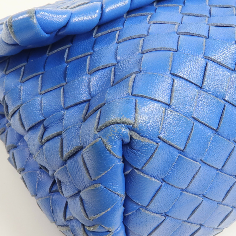 BOTTEGA VENETA 織紋皮革Chain Shoulder鏈帶肩背袋-6