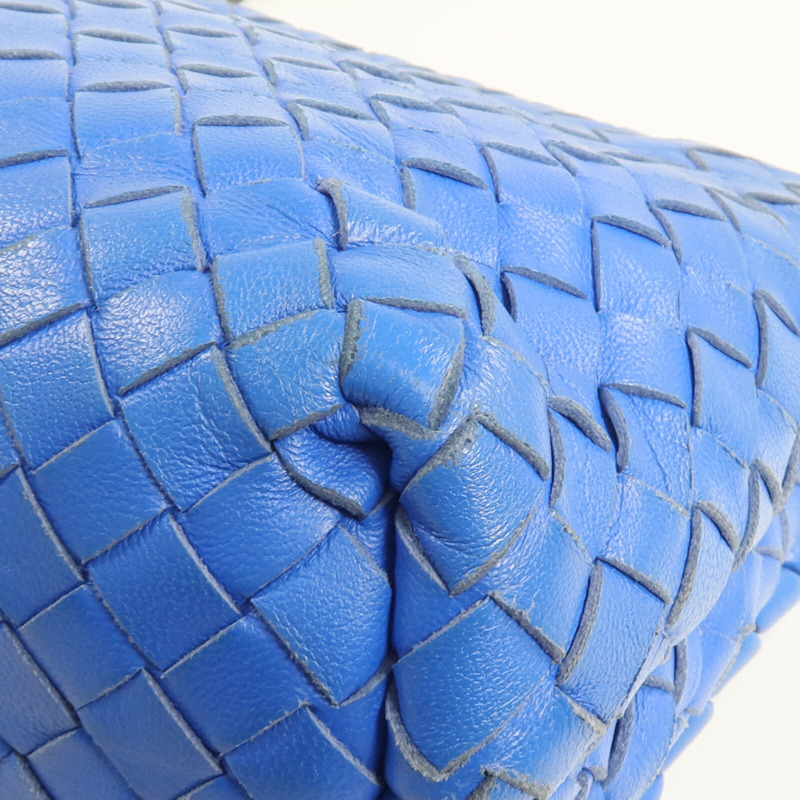 BOTTEGA VENETA 織紋皮革Chain Shoulder鏈帶肩背袋-7