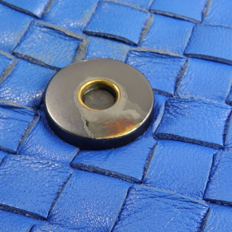 BOTTEGA VENETA 織紋皮革Chain Shoulder鏈帶肩背袋-17