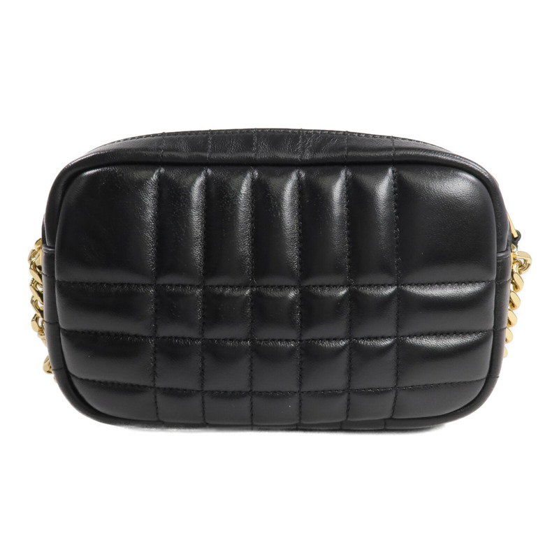 BURBERRY 牛皮皮革Lola金扣肩背袋-1