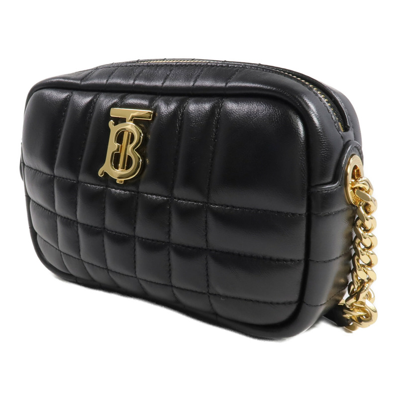 BURBERRY 牛皮皮革Lola金扣肩背袋-2