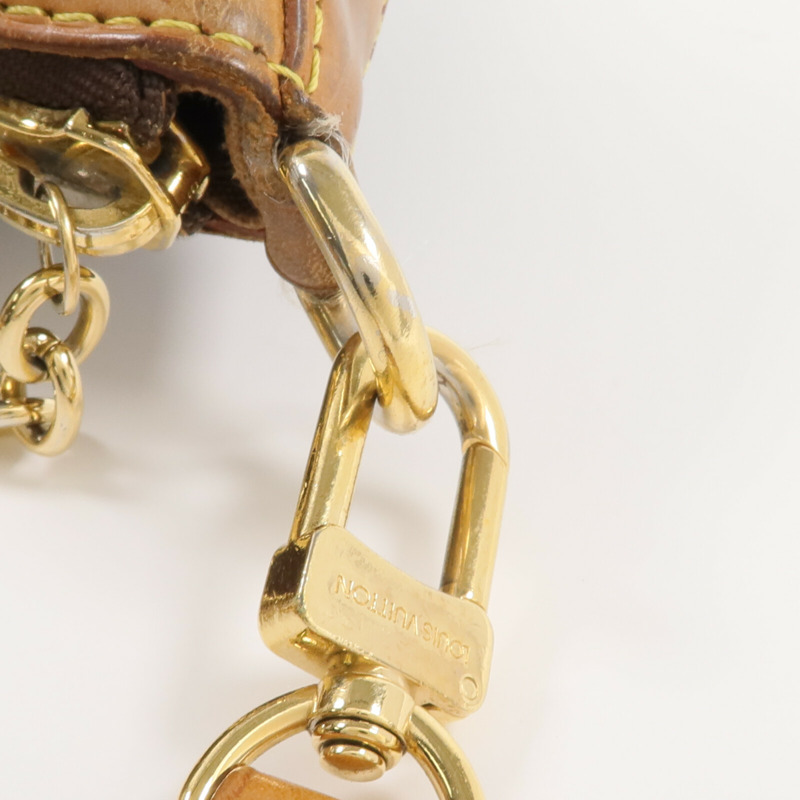 LOUIS VUITTON Monogram Palermo PM金扣手挽肩背兩用袋棕色-6