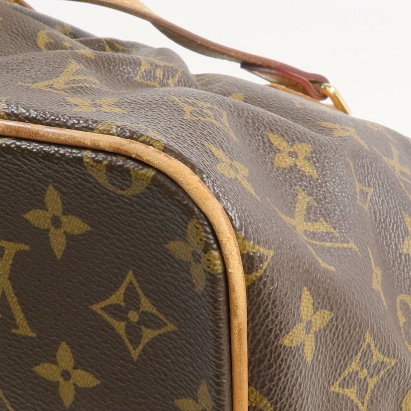 LOUIS VUITTON Monogram Palermo PM金扣手挽肩背兩用袋棕色-14