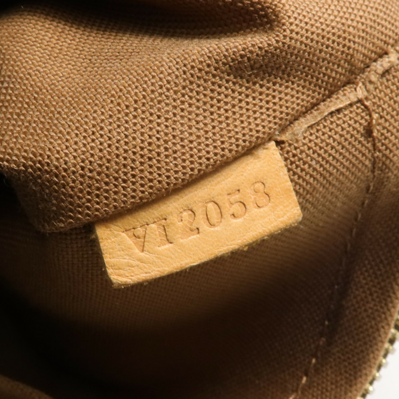 LOUIS VUITTON Monogram Palermo PM金扣手挽肩背兩用袋棕色-20