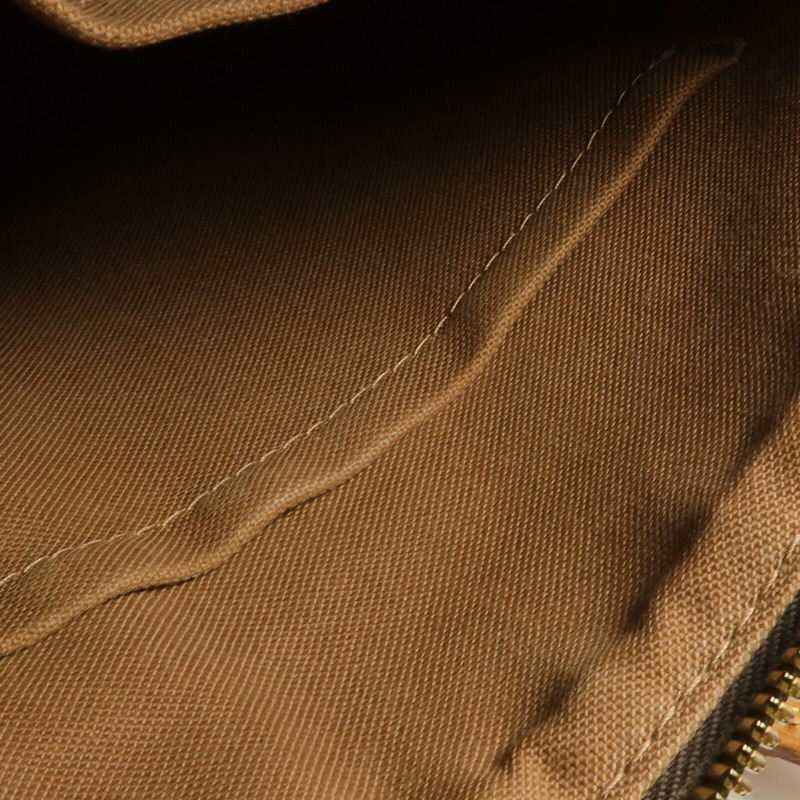 LOUIS VUITTON Monogram Palermo PM金扣手挽肩背兩用袋棕色-21