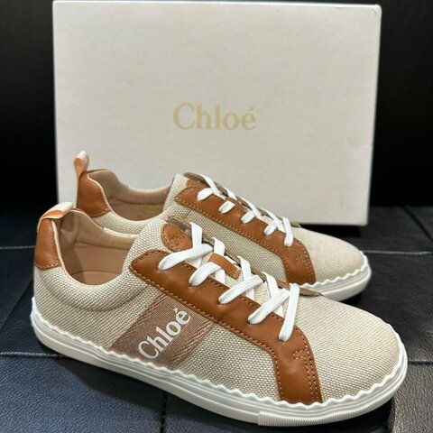 💎Han's house精品服飾💎CHLOE 克洛伊 C織帶 鞋 現貨 35