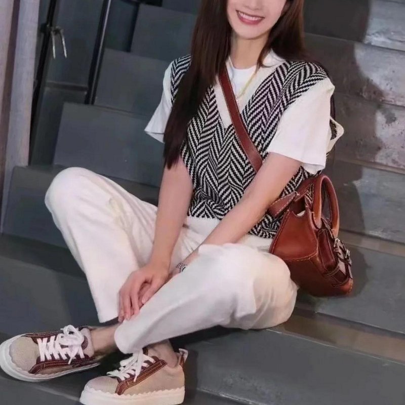 💎Han's house精品服飾💎CHLOE 克洛伊 C織帶 鞋 現貨 35-1