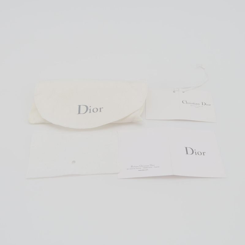Dior Lady Dior戴妃包漆皮純色藤格紋字母Logo吊飾卡包-7