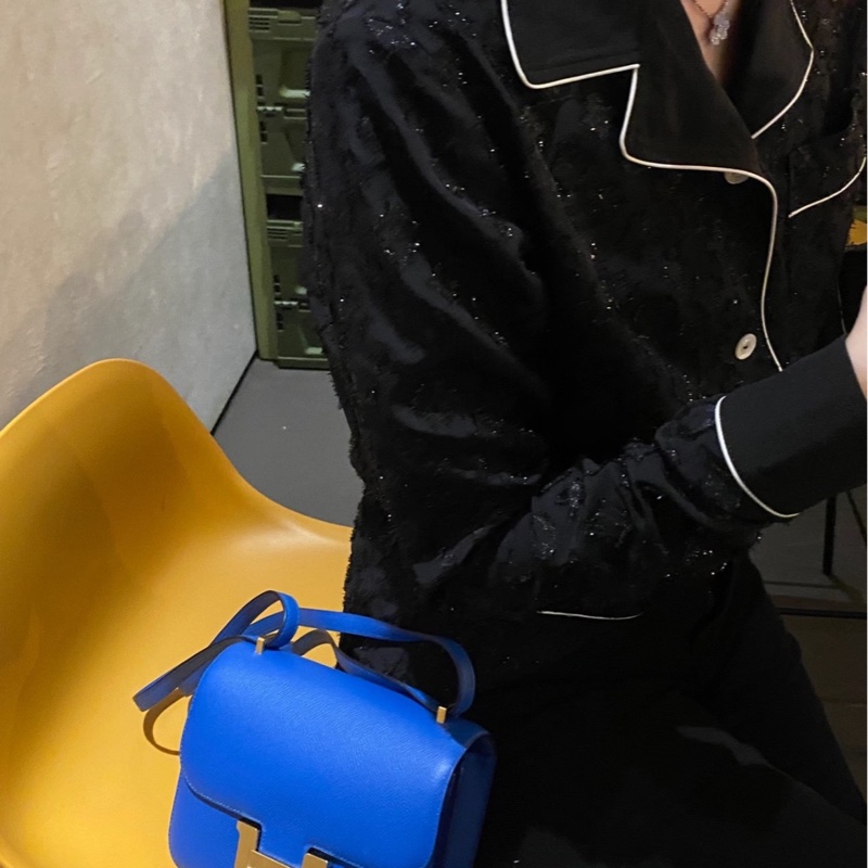 Hermes爱马仕 康康19 琉璃蓝-4