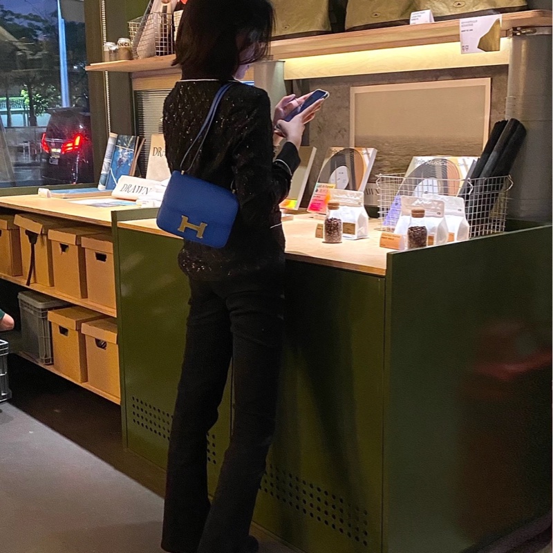 Hermes爱马仕 康康19 琉璃蓝-5