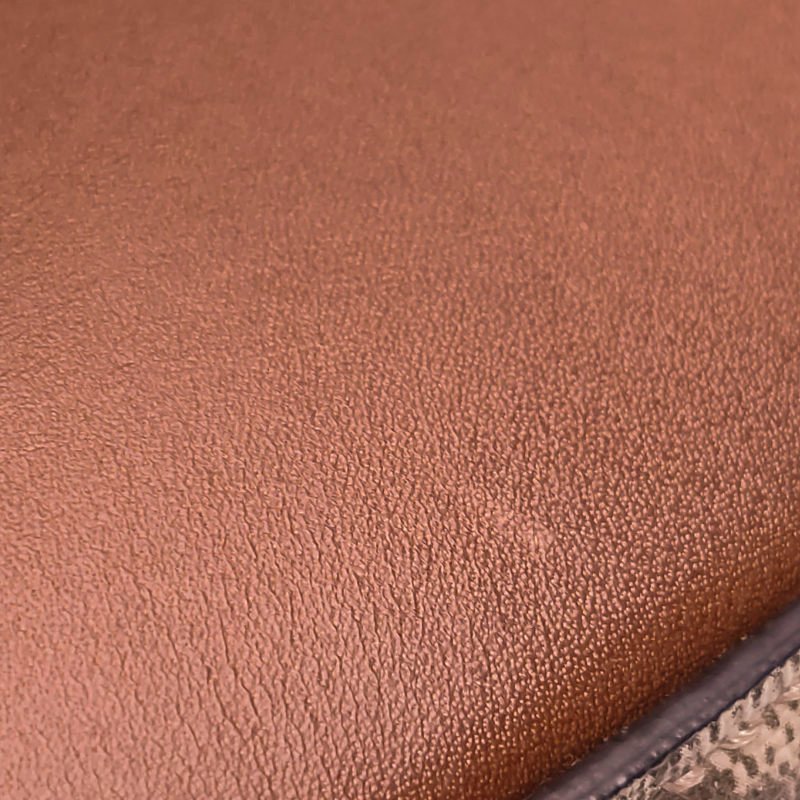 Gucci牛皮雙C老花拉鍊手提包-14