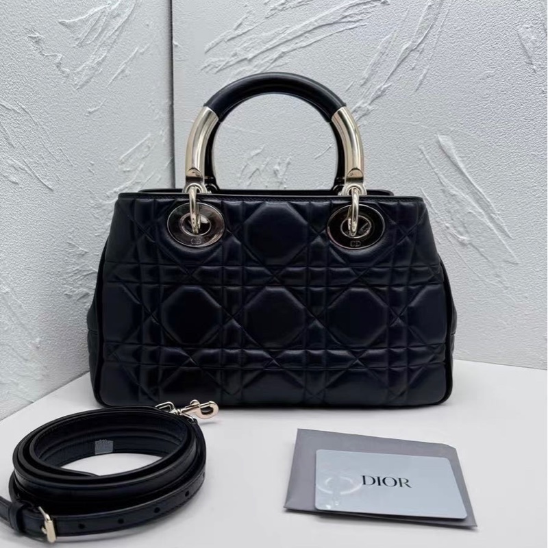 Dior 手柄D-joy 黛妃包 9新配件塵袋-0