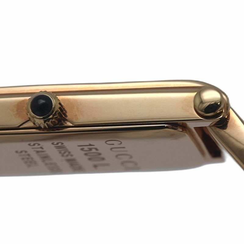 GUCCI 手環腕錶 YA015559 1500L 女士不鏽鋼 130500-14