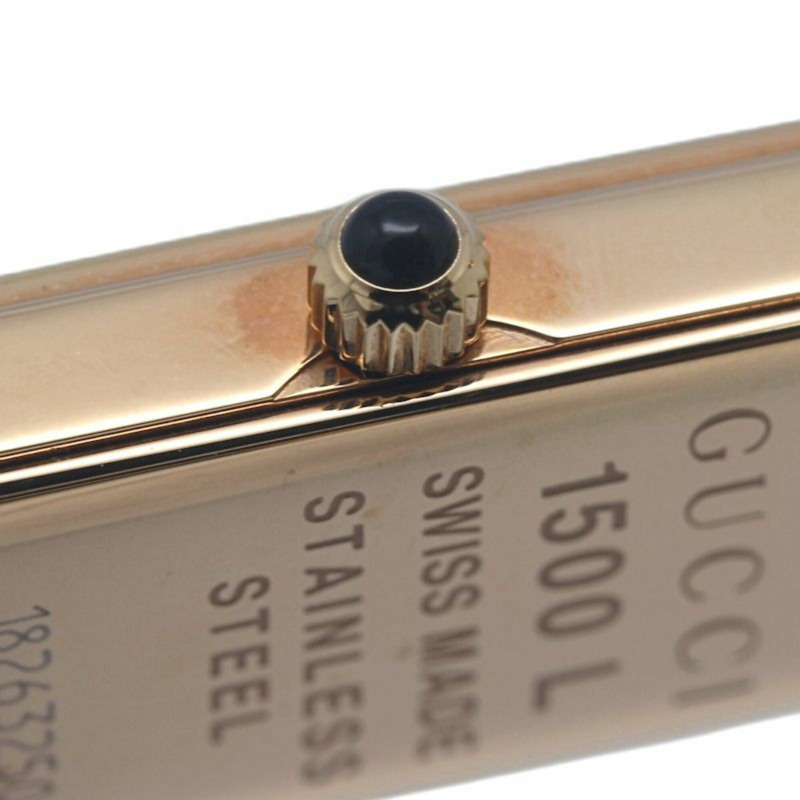 GUCCI 手環腕錶 YA015559 1500L 女士不鏽鋼 130500-19