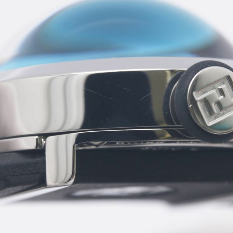 FENDI Bousla F801231 8010L 女士腕錶,不鏽鋼 x 橡膠錶帶,130504-12