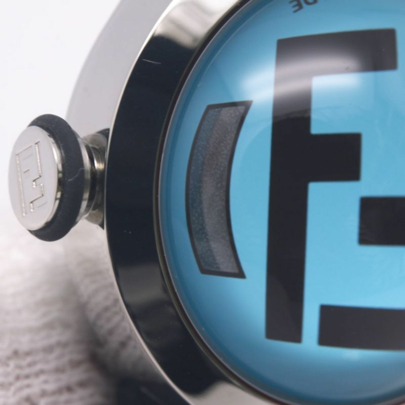 FENDI Bousla F801231 8010L 女士腕錶,不鏽鋼 x 橡膠錶帶,130504-16