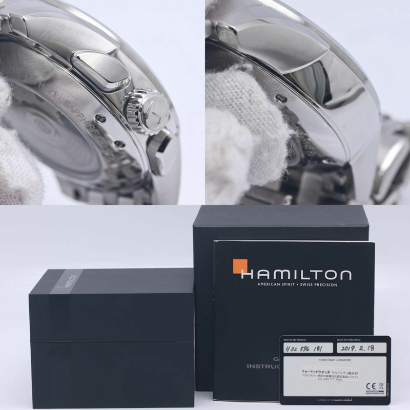 漢密爾頓爵士系列自動計時腕錶 H32596181 H325961 男士腕錶 SS 40245-8