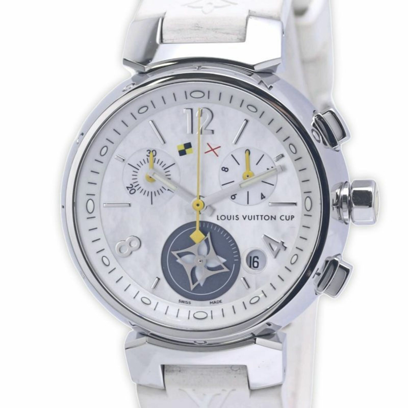 路易威登 Tambour Lovely Cup MM 計時碼錶 Q132C2 女士腕錶 40315-0