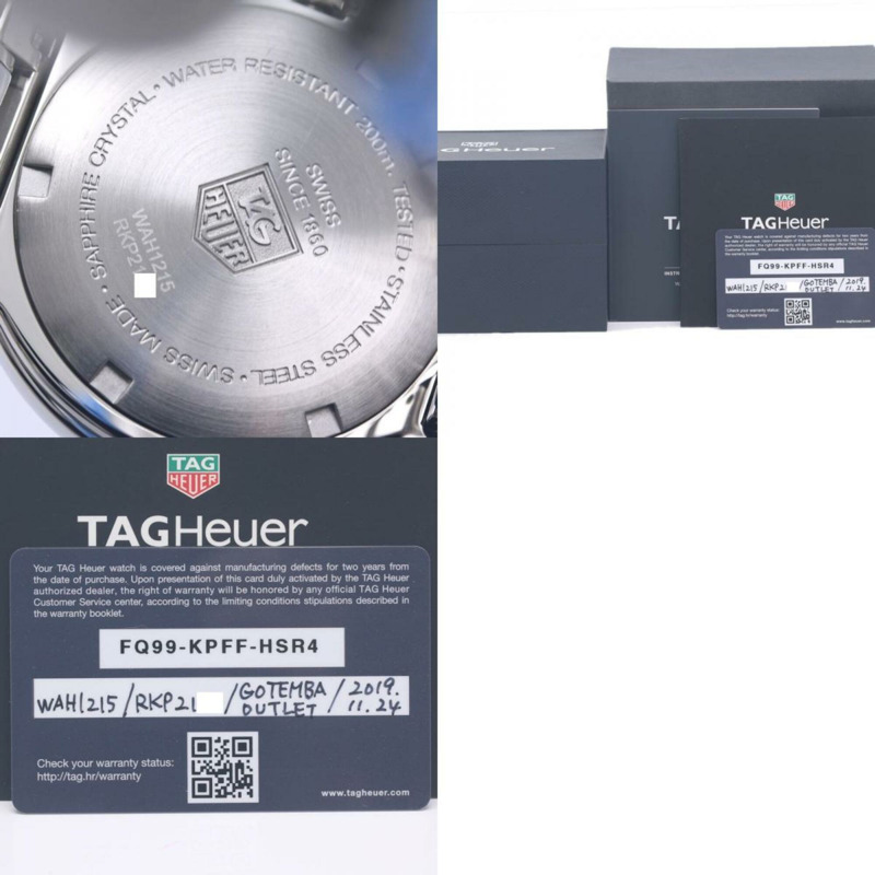 TAG Heuer Formula 1 鑲鑽錶圈 WAH1215.BA0861 女士腕錶 白色陶瓷 x 不鏽鋼 40309-10