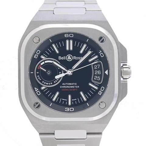 Bell & Ross BR-X5 黑色精鋼 BRX5R-BL-ST SST 男士腕錶 SS 40275