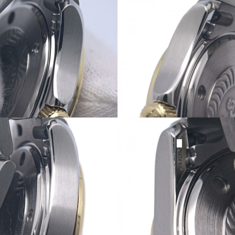 歐米茄海馬系列120公尺日期顯示女款腕錶 2371.21.00 K18YGxSS 40314-5