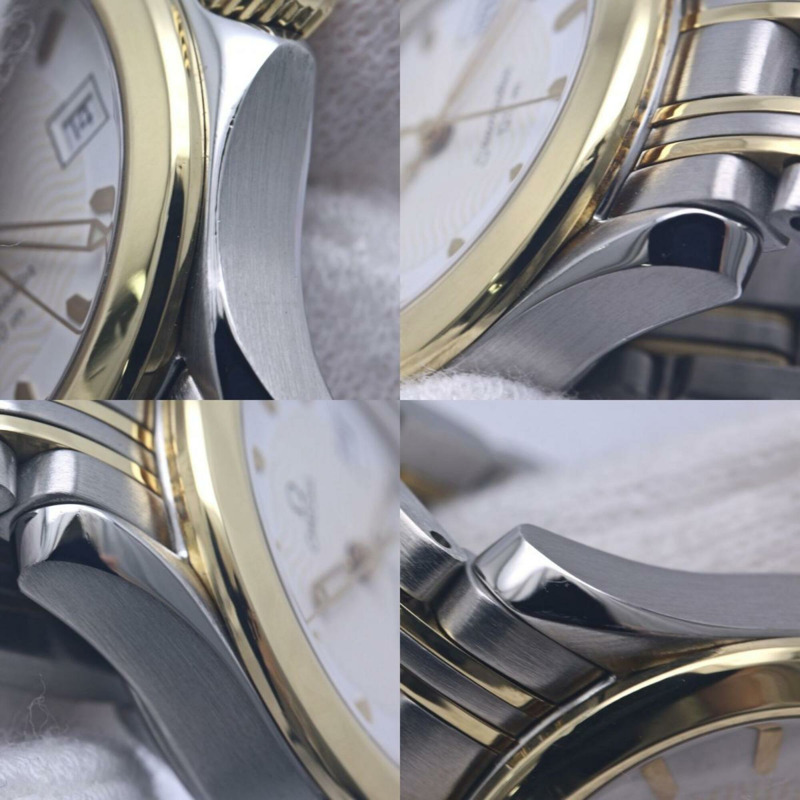 歐米茄海馬系列120公尺日期顯示女款腕錶 2371.21.00 K18YGxSS 40314-8