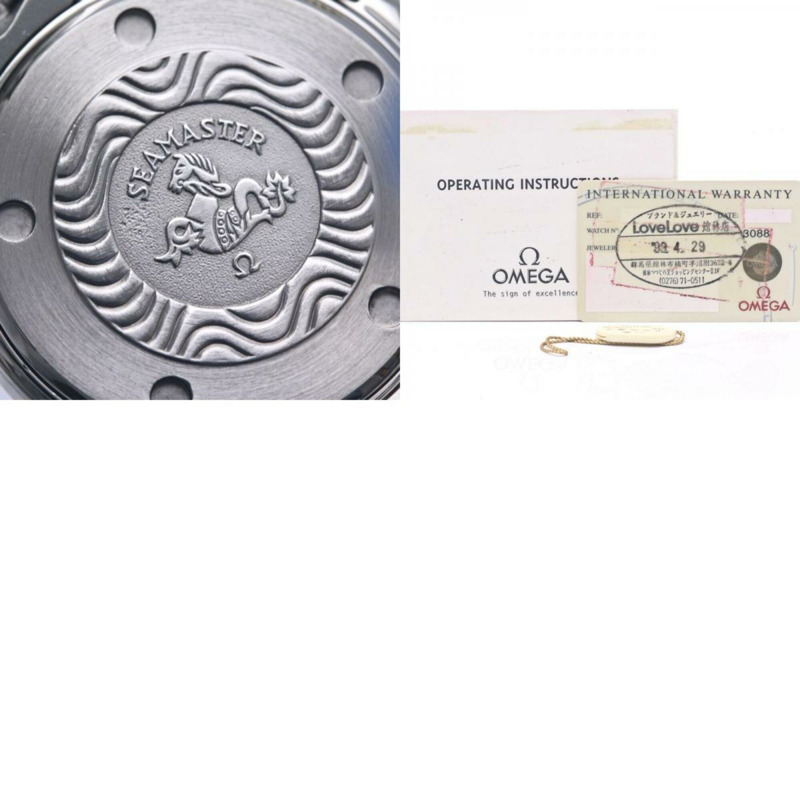 歐米茄海馬系列120公尺日期顯示女款腕錶 2371.21.00 K18YGxSS 40314-10