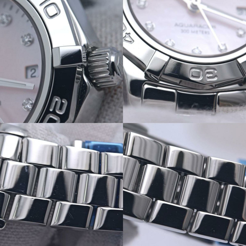 TAG Heuer Aquaracer 10P 鑽石 WAF141A.BA0824 女士腕錶 不鏽鋼 40313-8