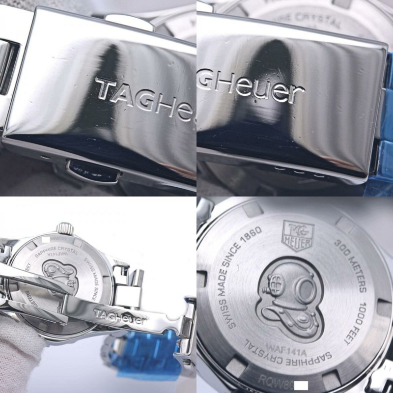 TAG Heuer Aquaracer 10P 鑽石 WAF141A.BA0824 女士腕錶 不鏽鋼 40313-9