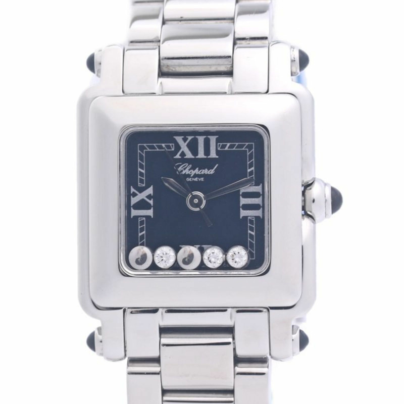 蕭邦 Happy Sport 5鑽 27 8893-23 DB 女士腕錶 不鏽鋼 40318-1