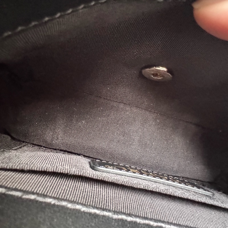 Chanel/香奈兒 滾邊珍珠字母限量CF大mini-8