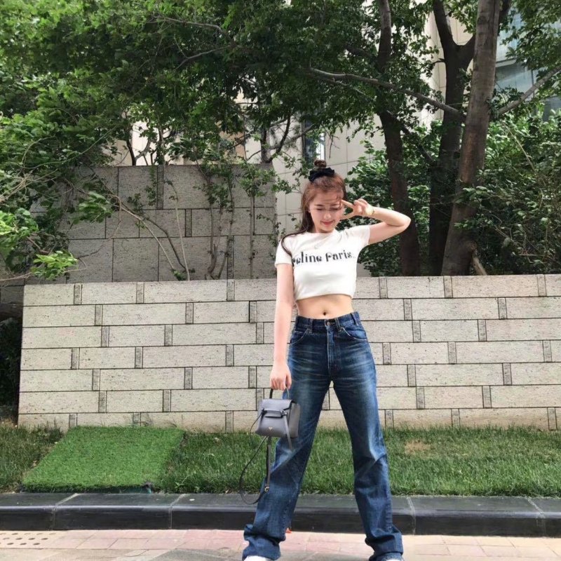 Celine 鯰魚包 pico 大象灰99新 配件塵袋-0