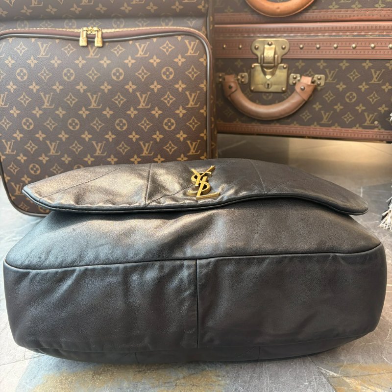 YSL JAMIE 4.3 羊皮肩背包 黑色-2