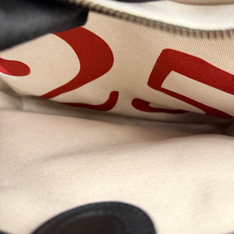 98新 Gucci 老花憤怒貓托特包 021黑標 單包 男女適用-8