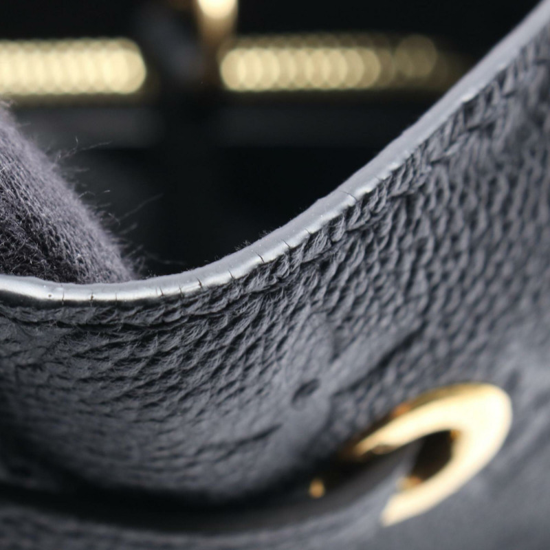 路易威登 NeoNoe 兩用手提包，皮革，Monogram Empreinte 印花，女士，黑色，M45256-4