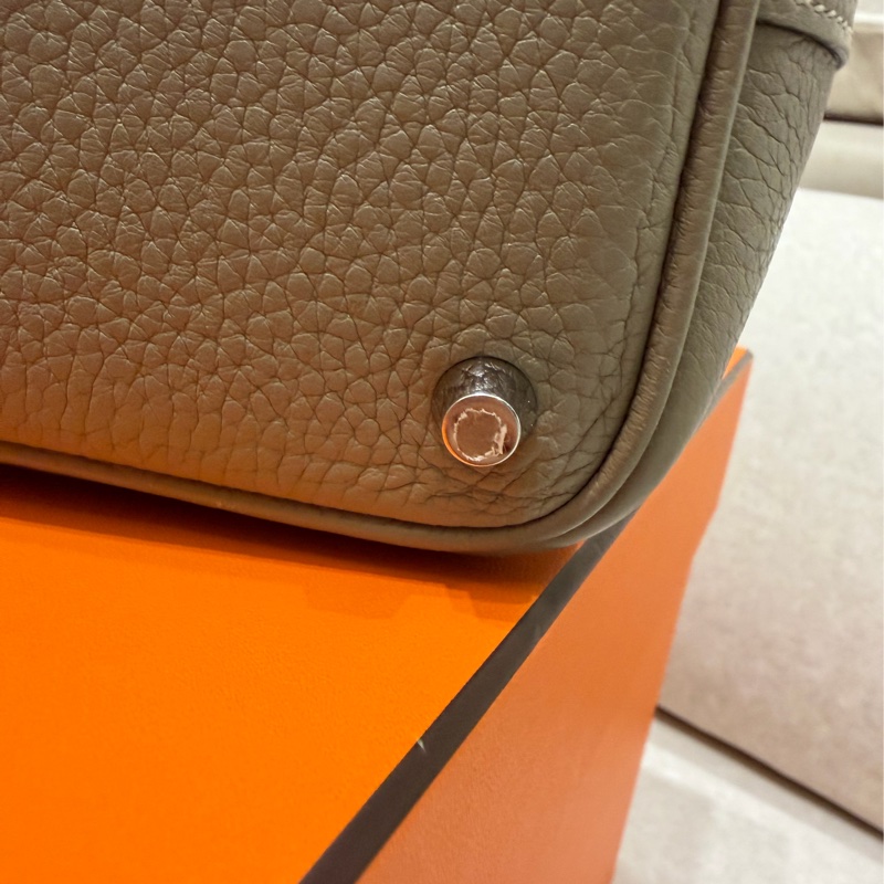 92新❤️Hermes 愛馬仕 菜籃子 picotin18 #鼠尾草綠銀釦 #X刻-18