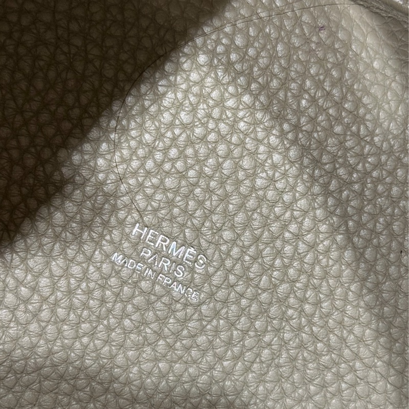 92新❤️Hermes 愛馬仕 菜籃子 picotin18 #鼠尾草綠銀釦 #X刻-20