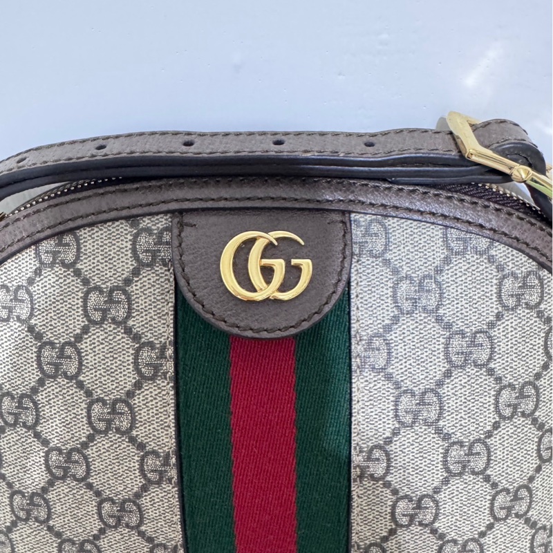 GUCCI-經典緹花Ophidia貝殼包-1