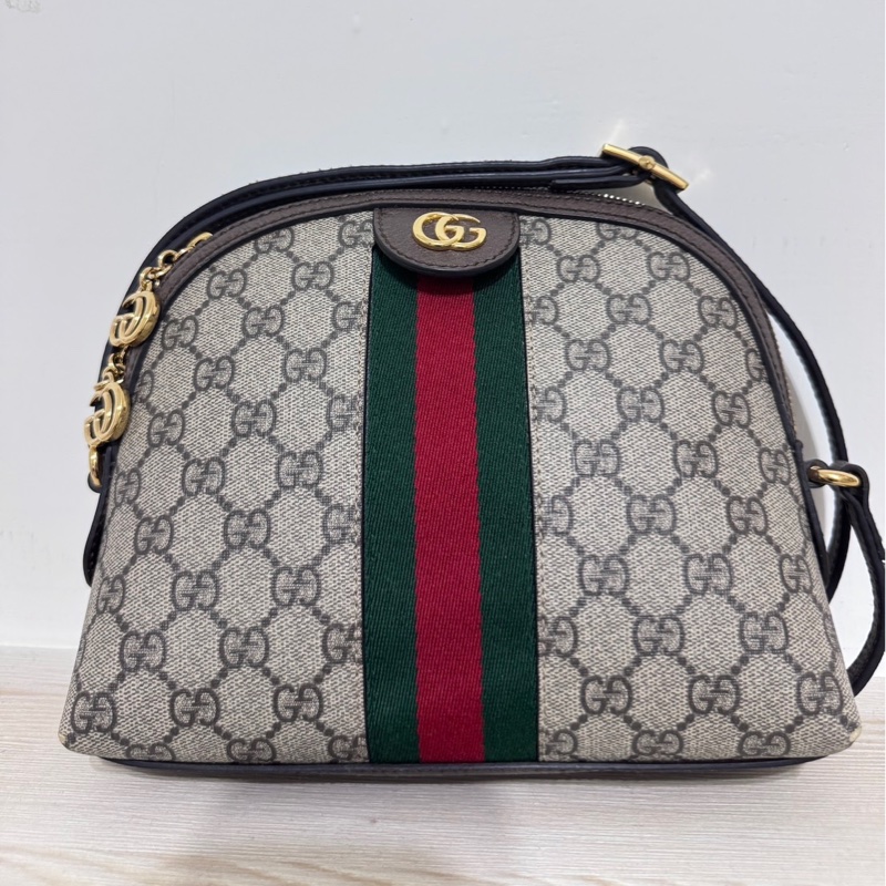 GUCCI-經典緹花Ophidia貝殼包-5