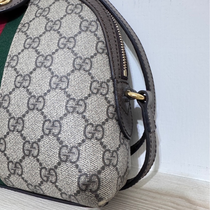 GUCCI-經典緹花Ophidia貝殼包-15