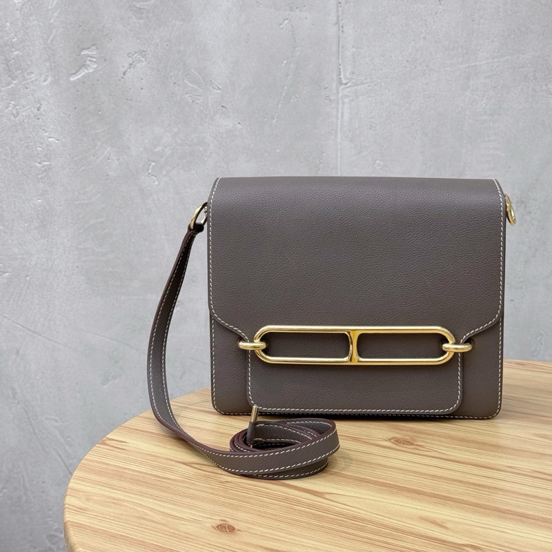 愛馬仕豬鼻子23錫器灰金扣 X刻-2