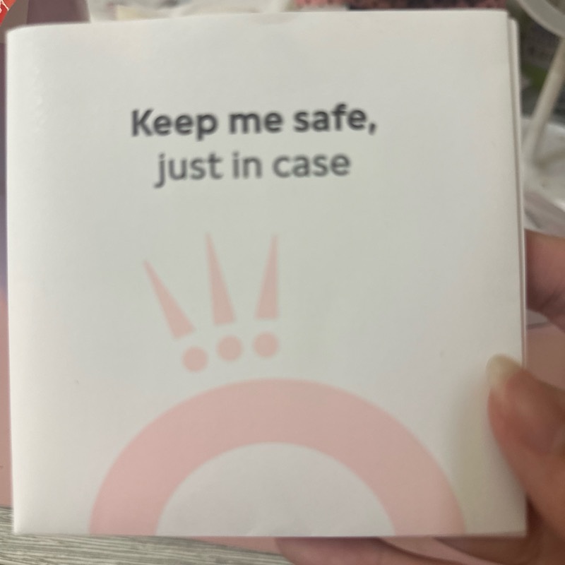 pandora 粉紅之心項鍊-1