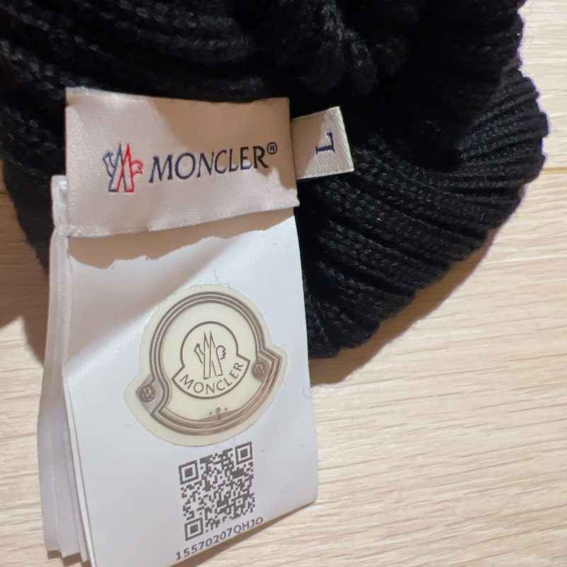 Moncler 毛帽 黑色 滑雪毛帽-2