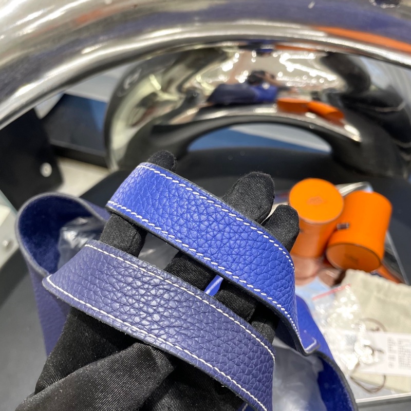 Hermes爱马仕 双拼色菜蓝子-2