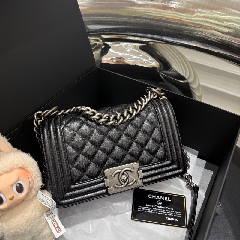 Chanel香奈儿 leboy小号-0