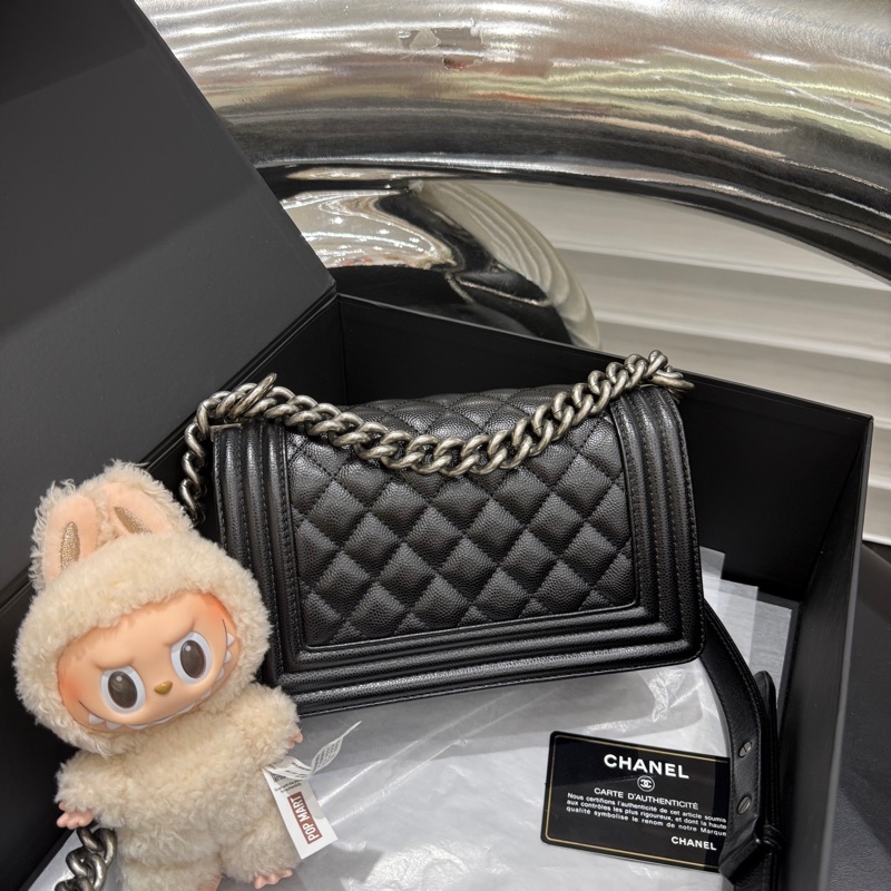 Chanel香奈儿 leboy小号-3