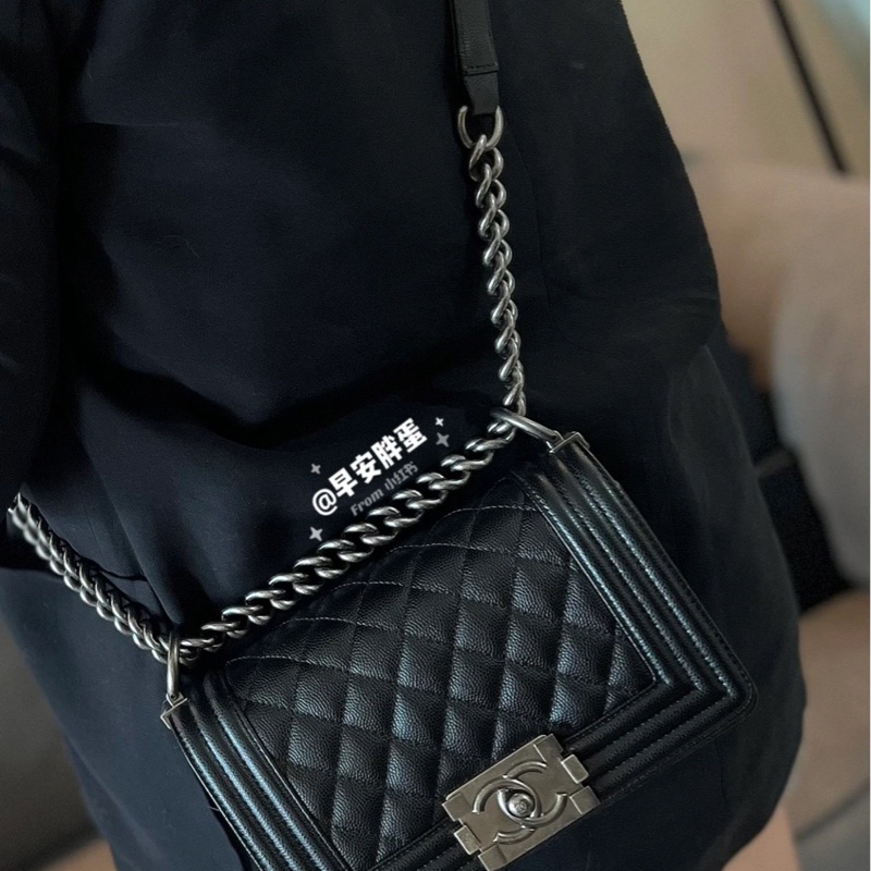 Chanel香奈儿 leboy小号-5